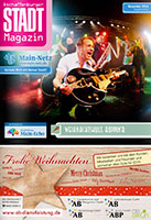 Anzeige im Stadtmagazin Aschaffenburg Dezember 2014 / Zum Vergroessern bitte anklicken